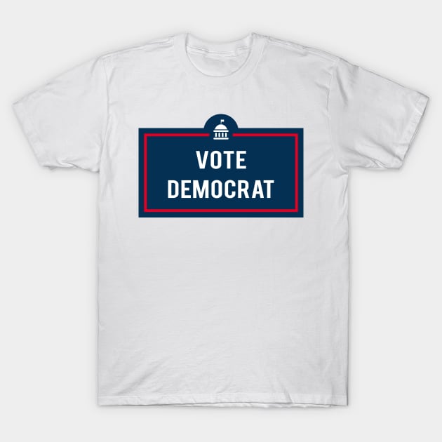 Vote Democrat T-Shirt by powniels